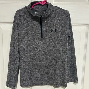 Under Armour Charcoal Quarter-Zip Pullover